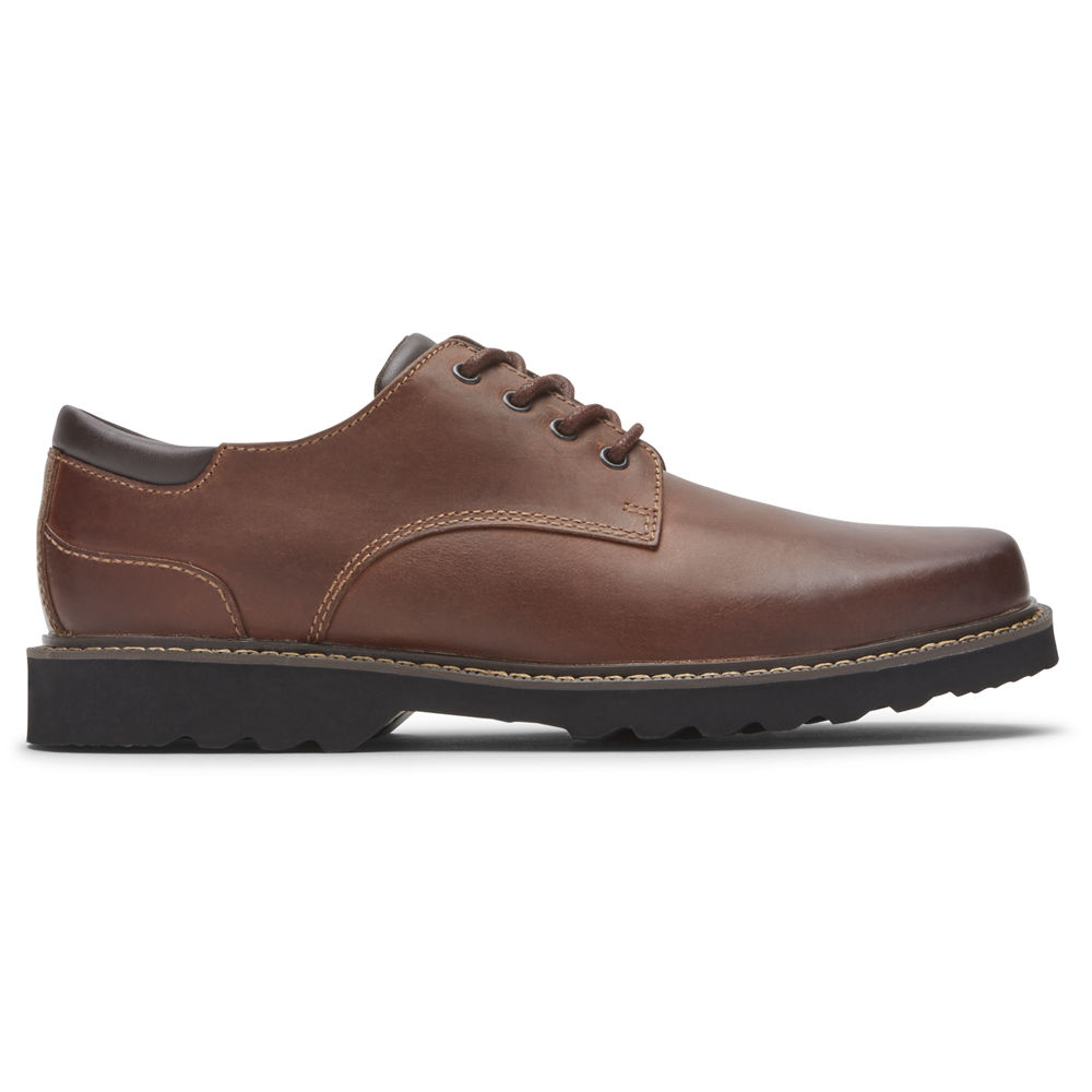 Rockport Mens Northfield Waterproof - Oxfords Brown - OQW205614